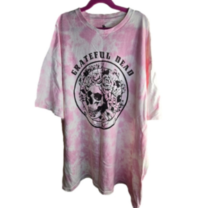 Grateful Dead Tshiet NWOT Pink/White Unisex XL